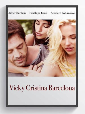 Vicky Cristina Barcelona plakat 60x90cm premium