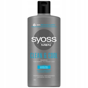 Syoss MEN Clean&Cool Szampon do włosów 440ml