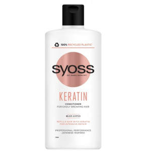 Syoss Keratin Odżywka do włosów Łamliwych 440ml