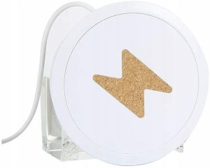 Ładowarka Indukcyjna Biurkowa Chowana + Hub 2xusb