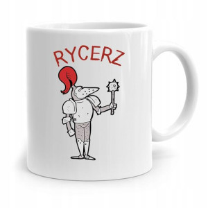 Kubek Prezent Dla Dzieci Syna Super Rycerz +imię`