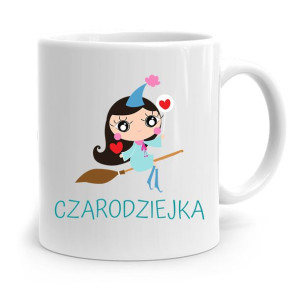 Kubek Prezent Dla Dziecka Córki Czarodziejka +imię