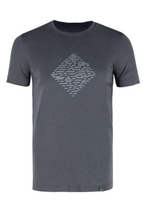 T-shirt Męski Klasyczny Z Nadrukiem Volcano T-silence 3xl