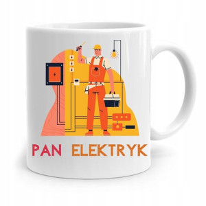 Kubek Prezent Dla Elektryka Pan Elektryk