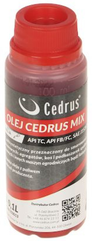 Olej Silnikowy Oil-2s-0.1l/cedrus Do Silników 2-suwowych 100 ml