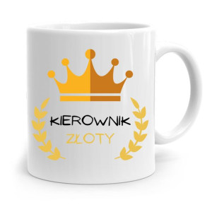 Kubek Prezent Dla Kierownika Kierownik Złoty