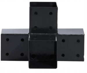 Łącznik środkowy do kantówek Blooma metalowy 9x9cm