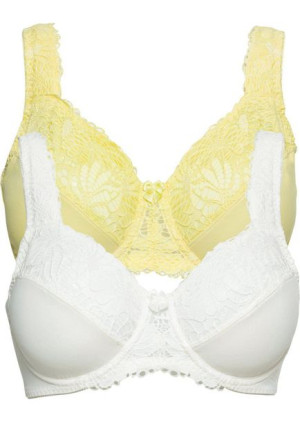 Bonprix 2 Szt Miękki Biustonosz Z Koronką 105c 963149