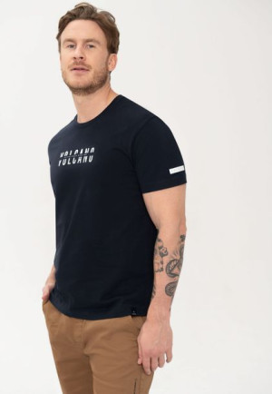 Męski T-shirt Koszulka Klasyczna Nadruk Volcano T-volans 3xl