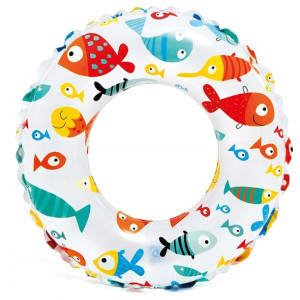 KOŁO do PŁYWANIA INTEX 51 cm RYBKI kolorowe
