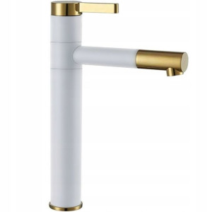 Rea bateria umywalkowa SMART white gold wysoka REA