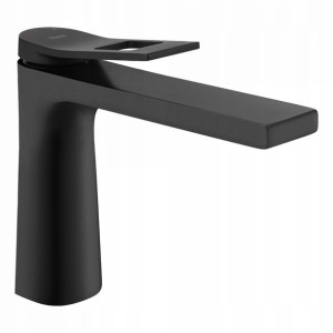 Bateria umywalkowa niska SOUL czarna REA-B9994