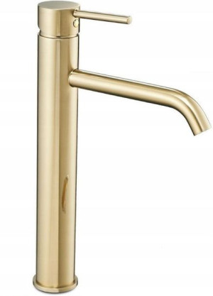 Bateria umywalkowa Lungo light gold wysoka