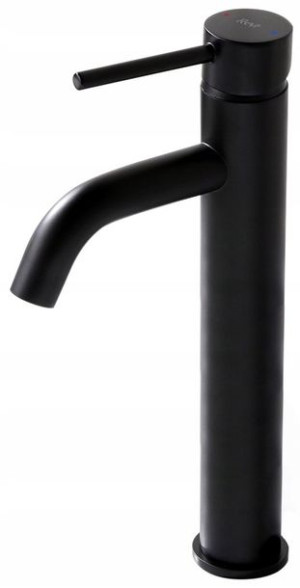 Bateria umywalkowa wysoka Lungo Black