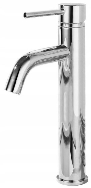 Bateria umywalkowa wysoka Lungo Chrom