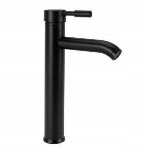 Bateria umywalkowa Graf Black wysoka