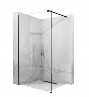 Ścianka szklana Aero Black 110 cm REA-K6597