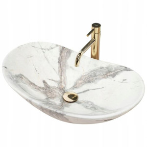 Umywalka ceramiczna nablatowa Royal Sand