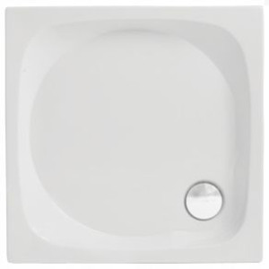 Brodzik kwadratowy Nowy Styl 90x90x8 + Syfon