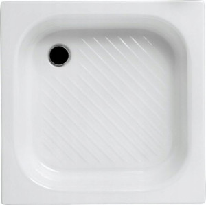 Brodzik kwadratowy Karen 70x70x22 + Syfon