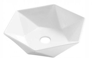 Umywalka geometryczna Naksos 54 cm CE-55-001