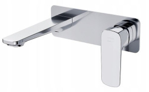 Bateria umywalkowa podtynkowa Large chrom z boksem