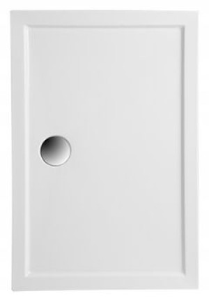 Brodzik prostokątny Goliat 120x80x3x14 + Syfon