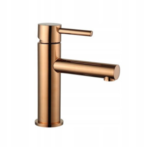 Bateria umywalkowa niska CITRE rose gold BJJ304RG