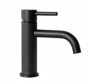 Rea bateria umywalkowa GUSTO TWO black niska REA-B