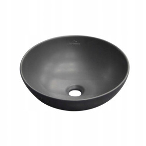 Umywalka nablatowa Dokos czarny mat CE-19-004