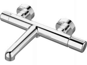 Bateria wannowa Laveo PRETTO chrom BAO_010D