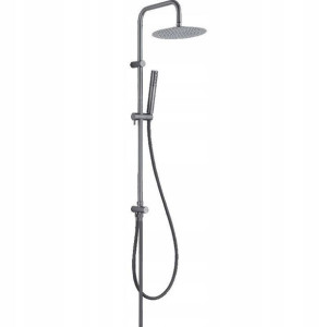 Kolumna natryskowa PRETTO grafit/gunmetal PLP_10OX