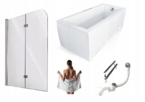 Besco Wanna Modern 170x70 Obudowa Akrylowa Parawan