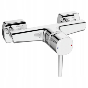 Bateria natryskowa POLA ścienna chrom BAP_040D