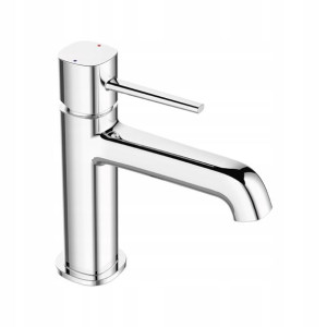Bateria umywalkowa stojąca POLLA Chrom BAP_022D