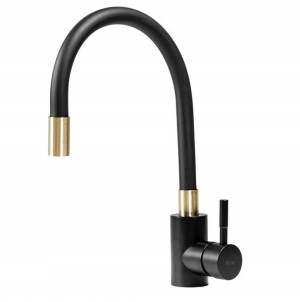 Bateria zlewozmywakowa Clever black gold REA-B5219