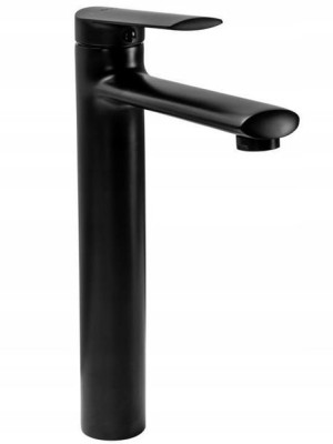 Bateria umywalkowa Buzz black wysoka REA-B6921