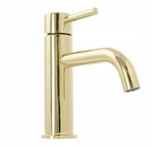 Bateria umywalkowa niska Lungo Gold niska