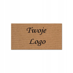 Naklejki 6x4 cm z napisem twoim logo grafiką
