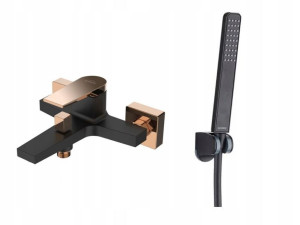 Zestaw wannowy bateria Midnight + punktowy Ares