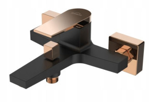 Bateria wannowa Invena MIDNIGHT black/gold rose