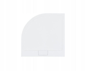 Brodzik półokrągły Axim Ultraslim biały 90x90