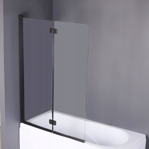 Parawan nawannowy Duso 2-skrzydłowy 100x140 czarny