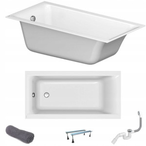 Wanna Larga SLIM 150x75 syfon clik-clack
