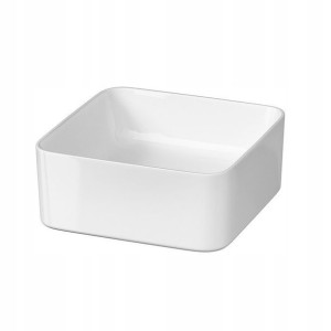 CERSANIT Umywalka kwadratowa ceramiczna Crea 35