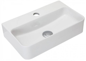 Umywalka ceramiczna nablatowa River 45,5x25,5