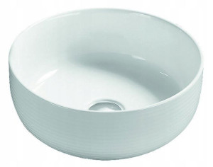 Umywalka ceramiczna nablatowa Slim 35,8x35,8