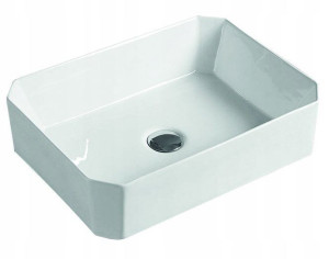 Umywalka ceramiczna nablatowa Optima 50x36,5