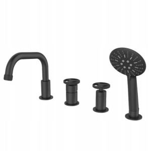Bateria nawannowa 4-otworowa Loftea czarna