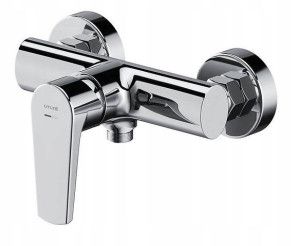 Bateria natryskowa ścienna Moduo chrom S951-353